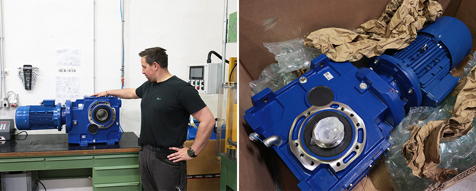 Preparing the drives for safe transport to the customer